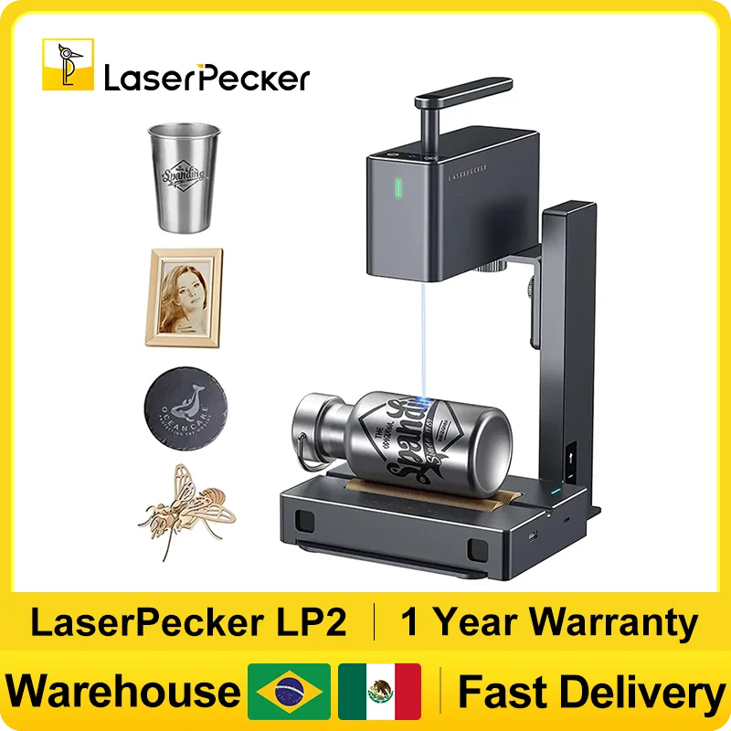 Industrial Laser Machines - LASERPECKER Handheld Lasergraveerder Draagbare Krachtige Lasergravure