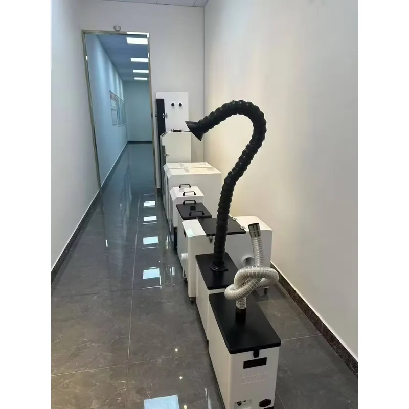 Industrial Laser Welding Iron - Mobiele industriële werkplaats rookafzuig- en reinigingssysteem