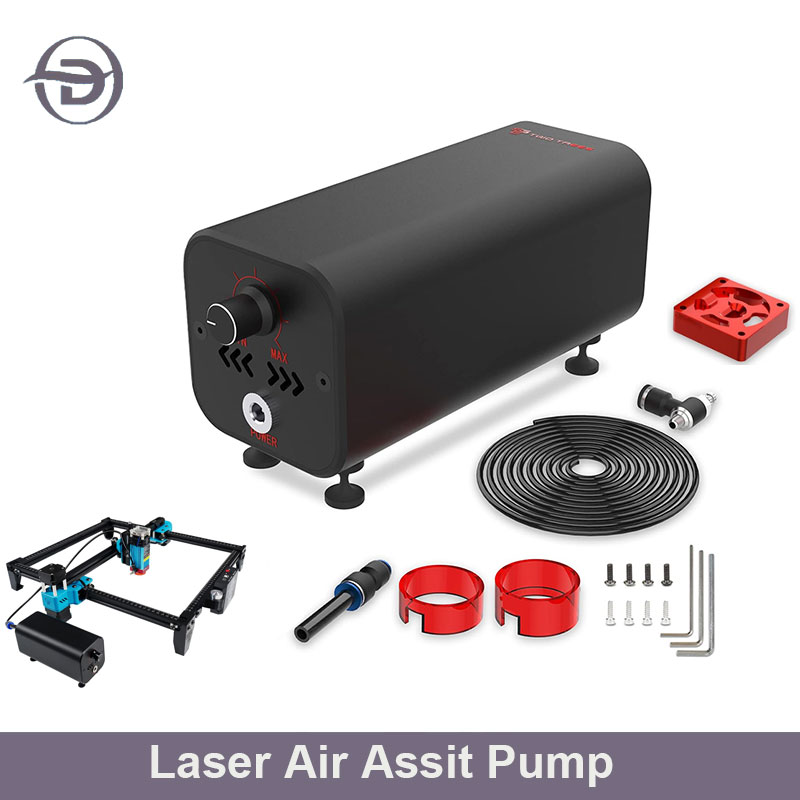 Air Assist Pump Laser - Air Assist hogesnelheidsluchtpomp Verstelbare luchtstroom Compatibel