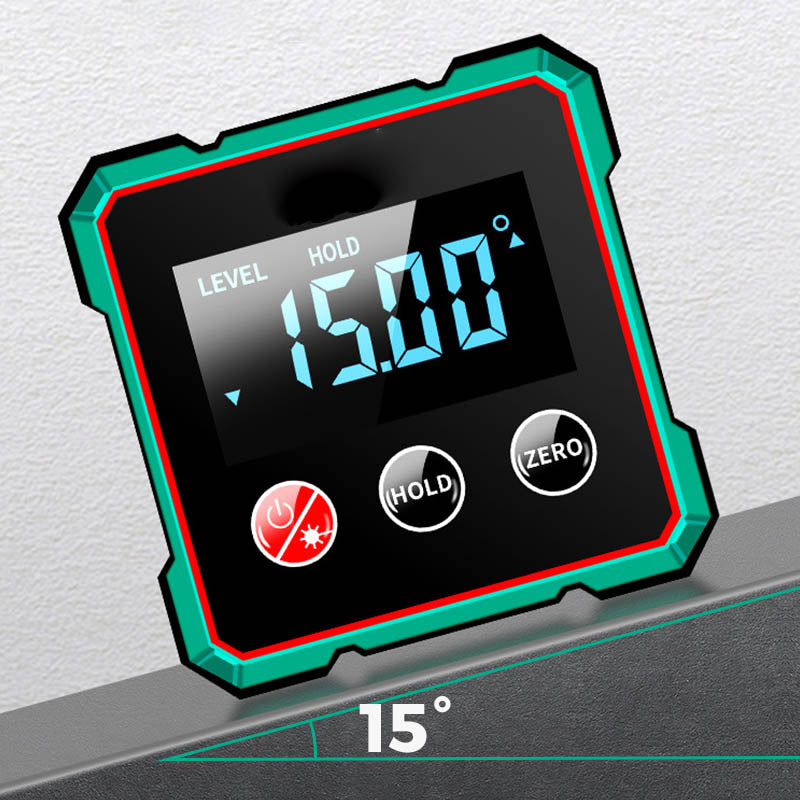 Industrial Laser Alignment - Digitale hoekmeter met laser, magnetische inclinometer