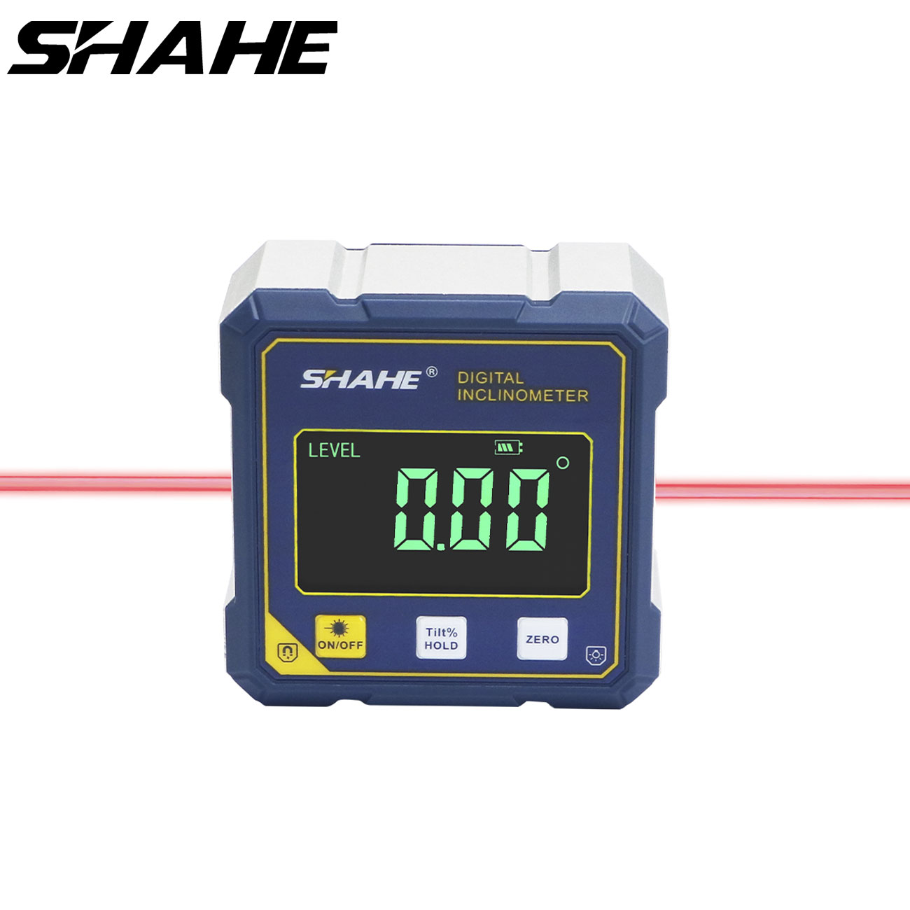 Industrial Laser Alignment - SHAHE 4-zijdige digitale hoekfilter Dubbele laser-inclinometer