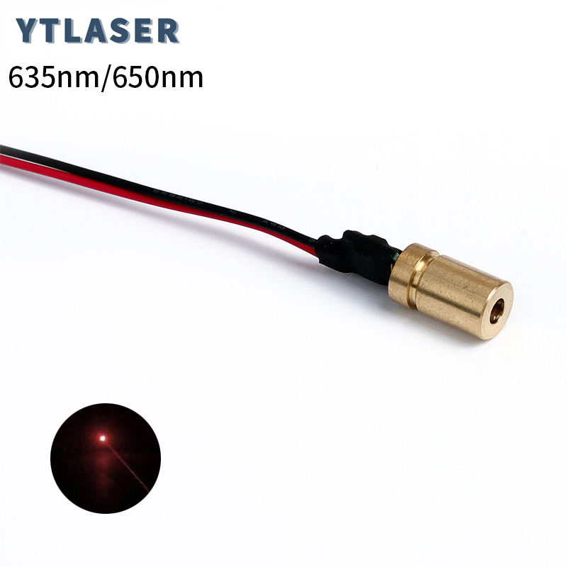 Industrial Laser Alignment - D6x10mm 635nm 650nm Red Dot Laser