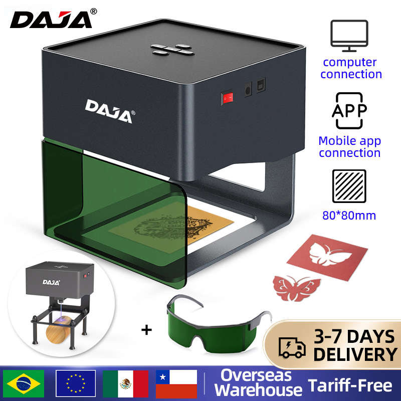 Industrial Laser Machines - DAJA DJ6 Mini Draagbare Lasergraveerder Diy