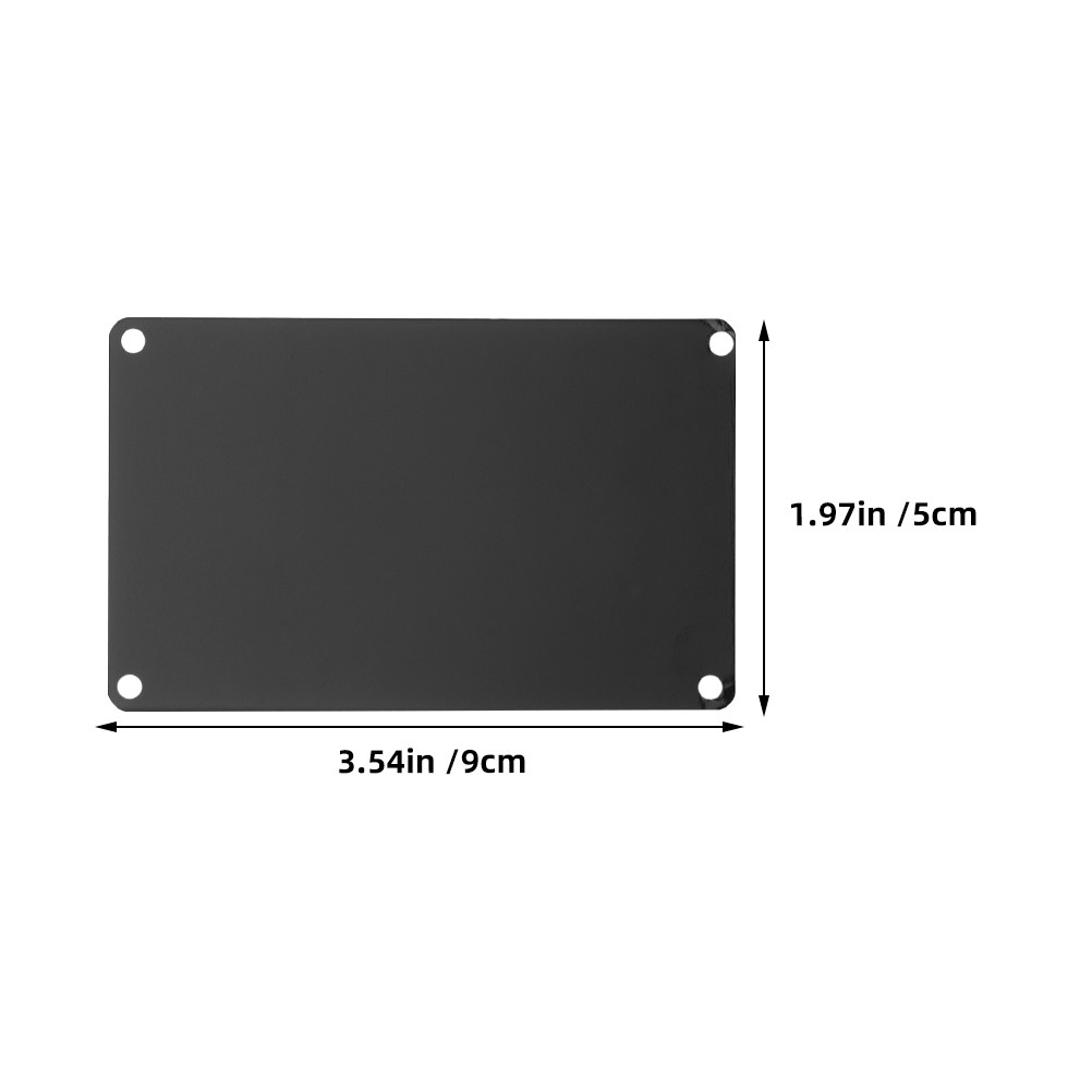10 stuks blanco metalen bord a - Industrial Print & Laser Inc recensie en prijs