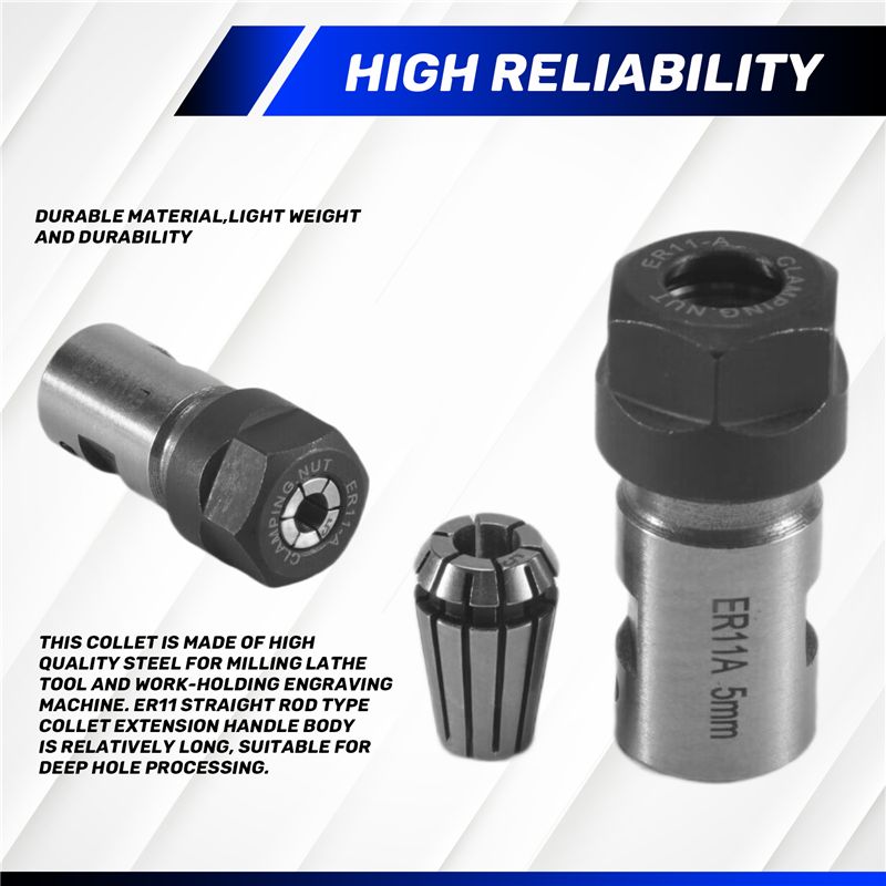 A02M-Er11 5Mm Motoras Spantang - Cnc Spindle Motor recensie en prijs