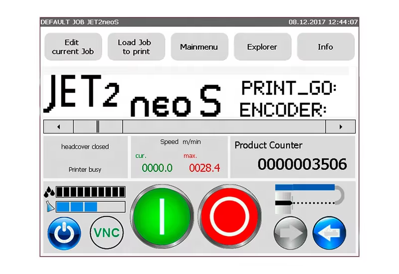 Leibinger JET2neoS continue in - Industrial Print & Laser Inc recensie en prijs