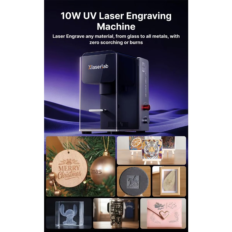 E3 UV-lasergraveermachine 1000 - Industrial Laser Engraver For Wood recensie en prijs