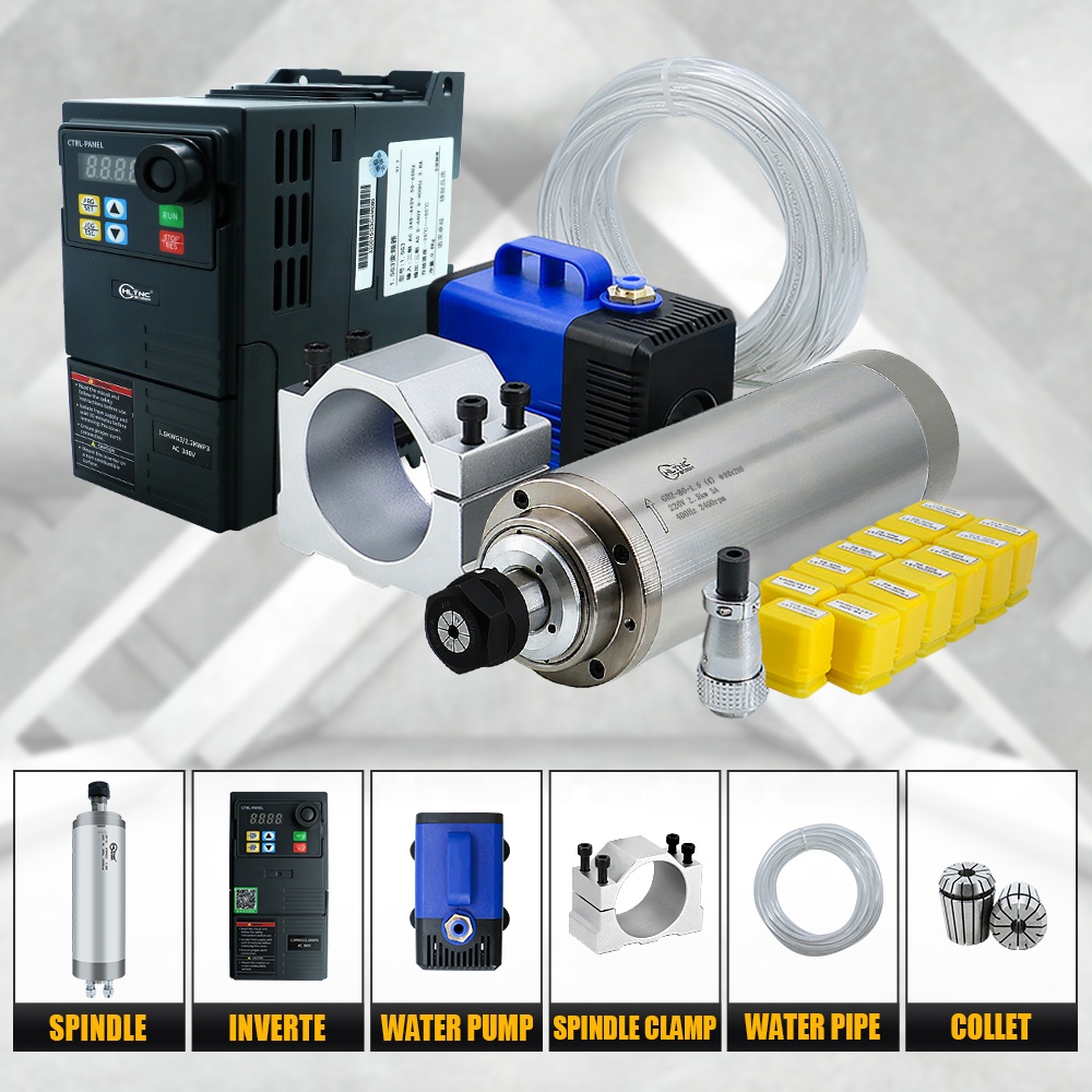 220V ER20 2.2kw 80mm Watergeko - Cnc Spindle Motor recensie en prijs