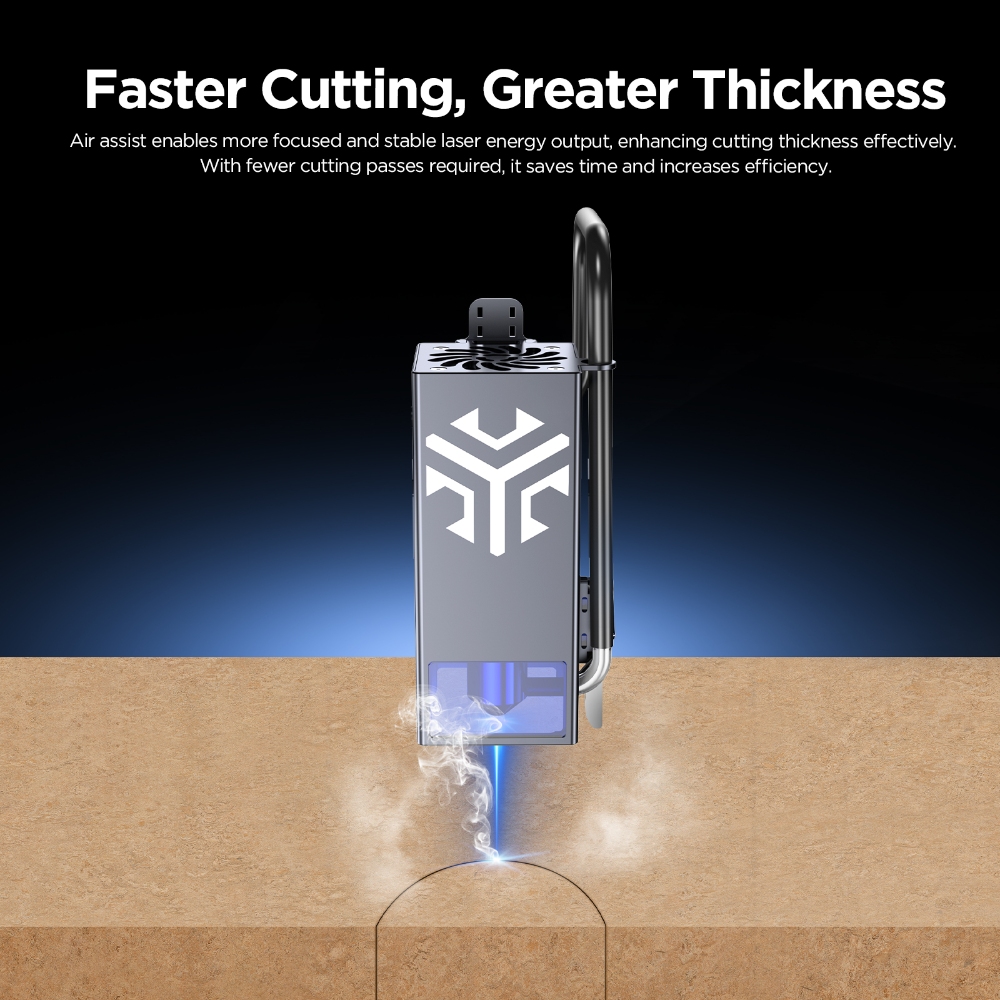 ACMER C4 Laser Air Assist-pomp - Air Assist Pump Laser recensie en prijs