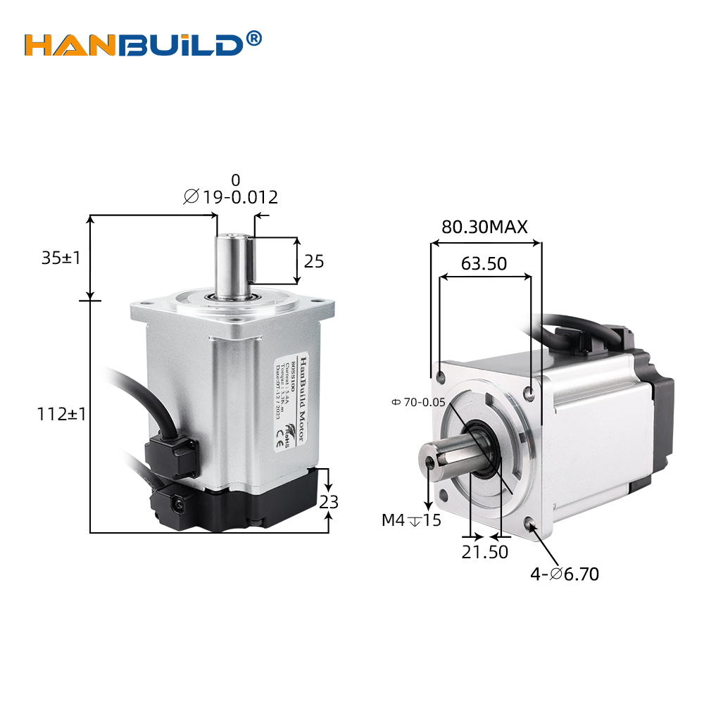 1000W ac servomotor 5.4A 3.3N. - Servo Motor Cnc recensie en prijs