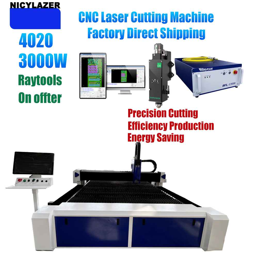 NICYLAZER CNC 3000W 4020 Fiber - Industrial Laser Cutter For Metal recensie en prijs