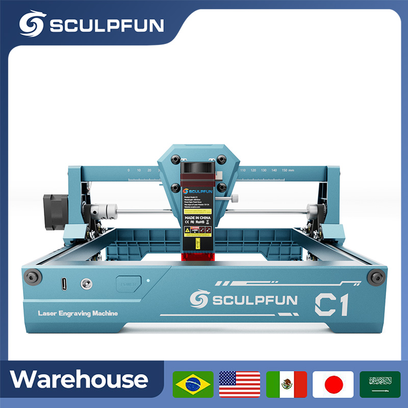 Sculpfun 3W C1 Mini Lasergrave - Industrial Handheld Laser recensie en prijs