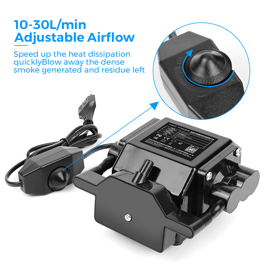 Twotrees Laser Graveur Luchtco - Air Assist Pump Laser recensie en prijs