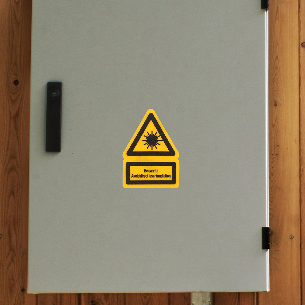 2 stuks laserwaarschuwingslabe - Industrial Lasers recensie en prijs