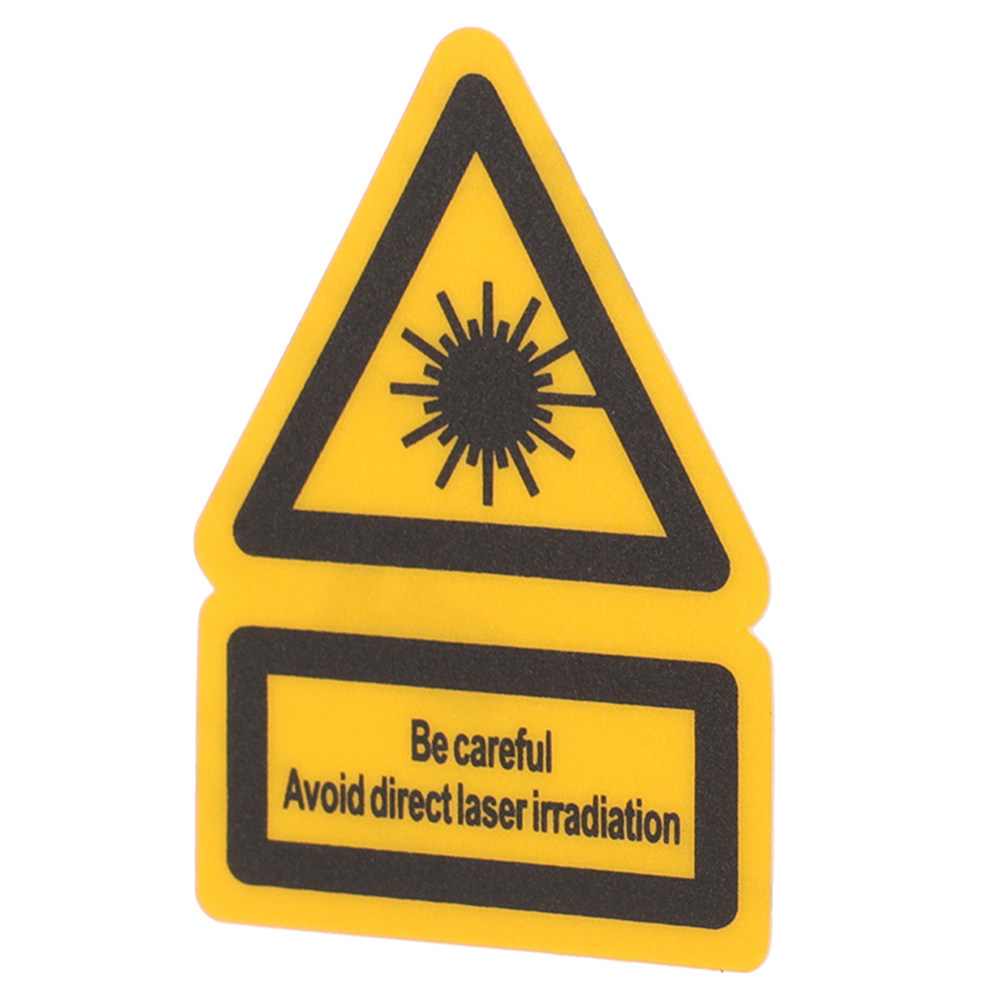 2 stuks laserwaarschuwingslabe - Industrial Lasers recensie en prijs
