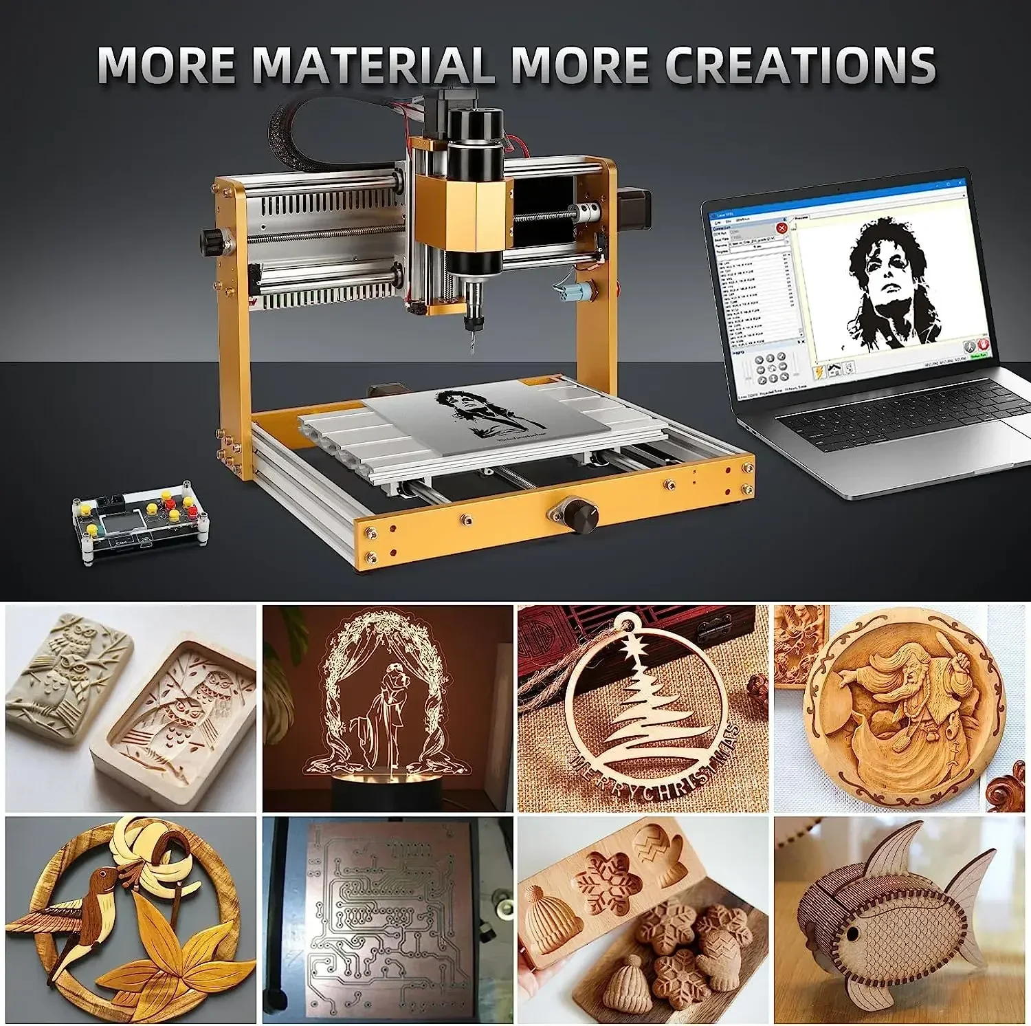 Industriële Kleine Graveermach - Industrial Laser Engraver For Wood recensie en prijs