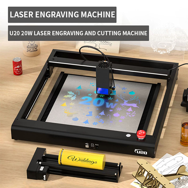 20W lasergraveermachine U20 la - Air Assist Pump Laser recensie en prijs