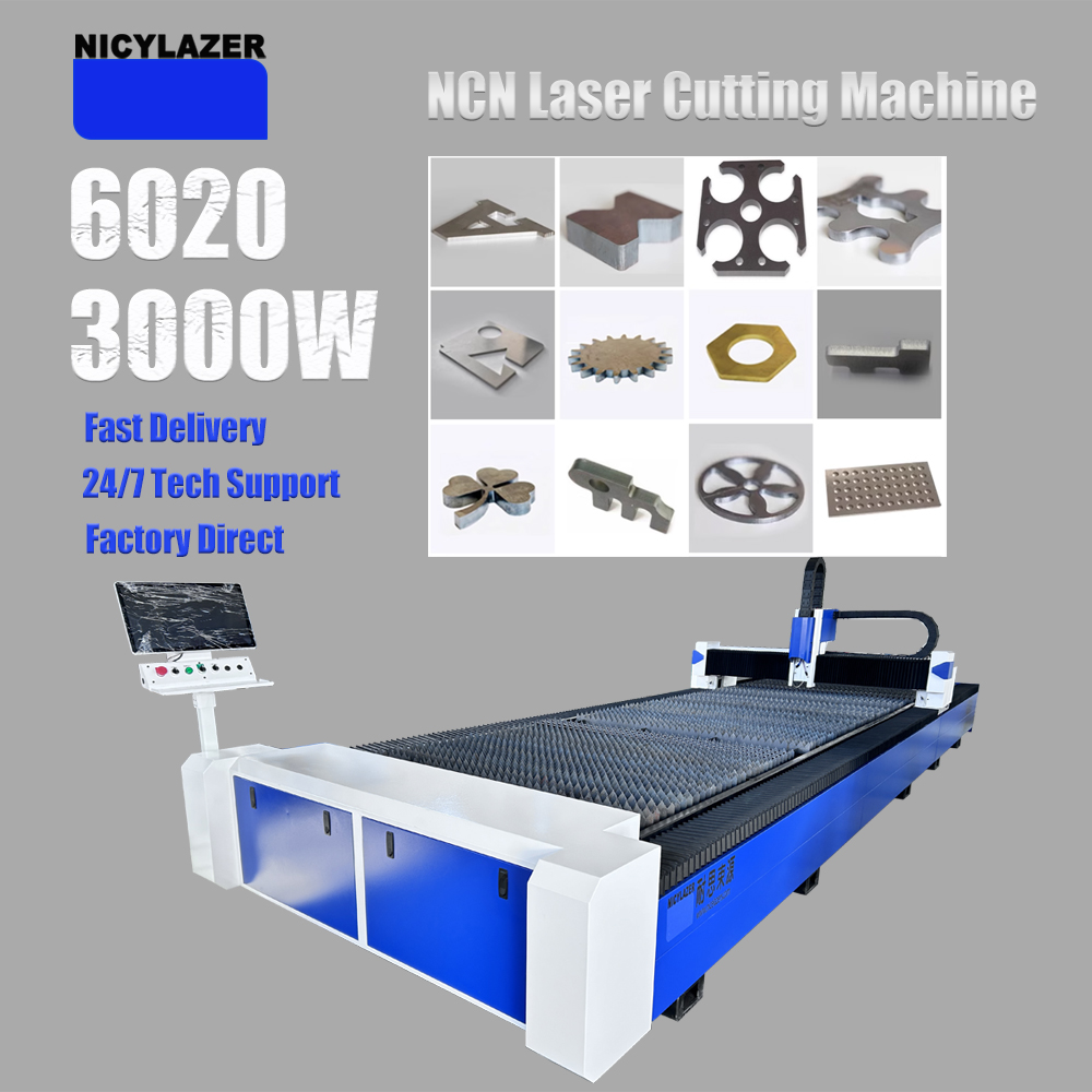 CNC 3000W 6020 Fiber Laser Sni - Industrial Laser Cutter For Metal recensie en prijs