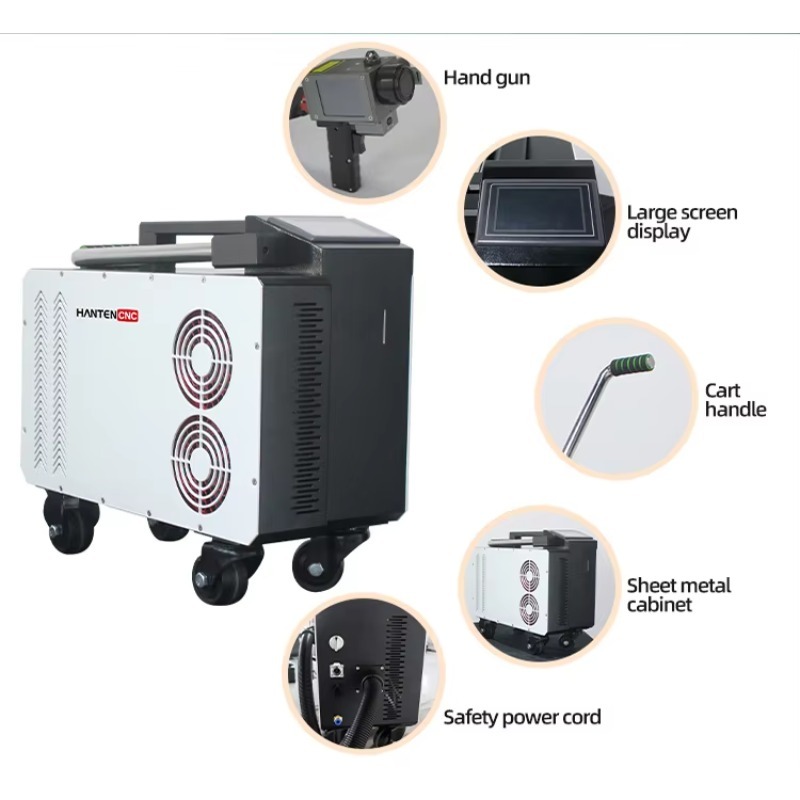 Draagbare Pulse Fiber 300W Las - Industrial Laser Cleaning recensie en prijs