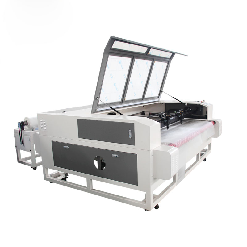 Automatische kledingindustrie  - Industrial Laser Fabric Cutting Machine recensie en prijs